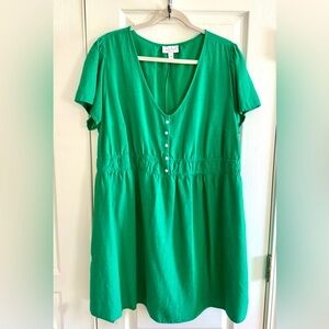 Isabel by Ingrid + Isabel - Womens Maternity Dress - Size XXL - Jade Green - EUC